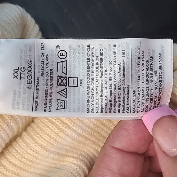 NEW GAP SWEATER MAXI DRESS SIZE XXL - Picture 7 of 9